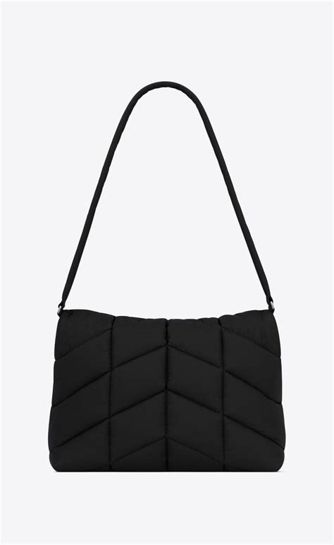 ysl puffer large bag|ysl nylon puffer bag.